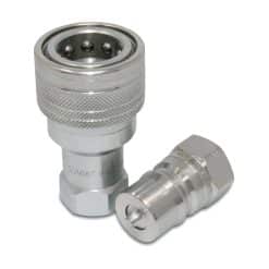 ISO 7241-B Quick Disconnect Hydraulic Coupler Set