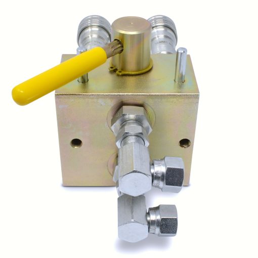 Manual Hydraulic Multiplier Diverter Valve Kit for Kubota Compact Tractors - Image 5