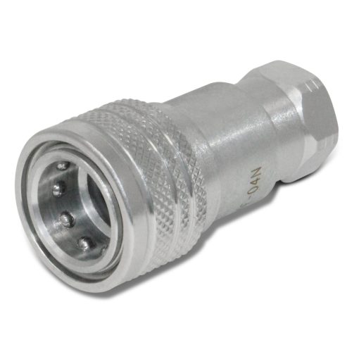 1/4” Ag Hydraulic Quick Connect Coupler Set, 1/4” NPT Thread