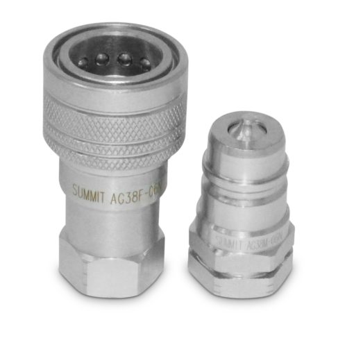 3/8” Ag Hydraulic Quick Connect Coupler Set, 3/8” NPT Thread