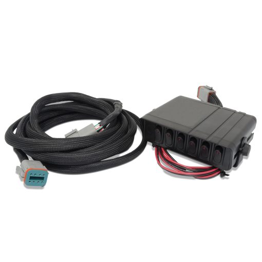 Hydraulic Multiplier Kit, 6 Circuit Selector Valve Including Couplers and Switch Box Control - Image 3