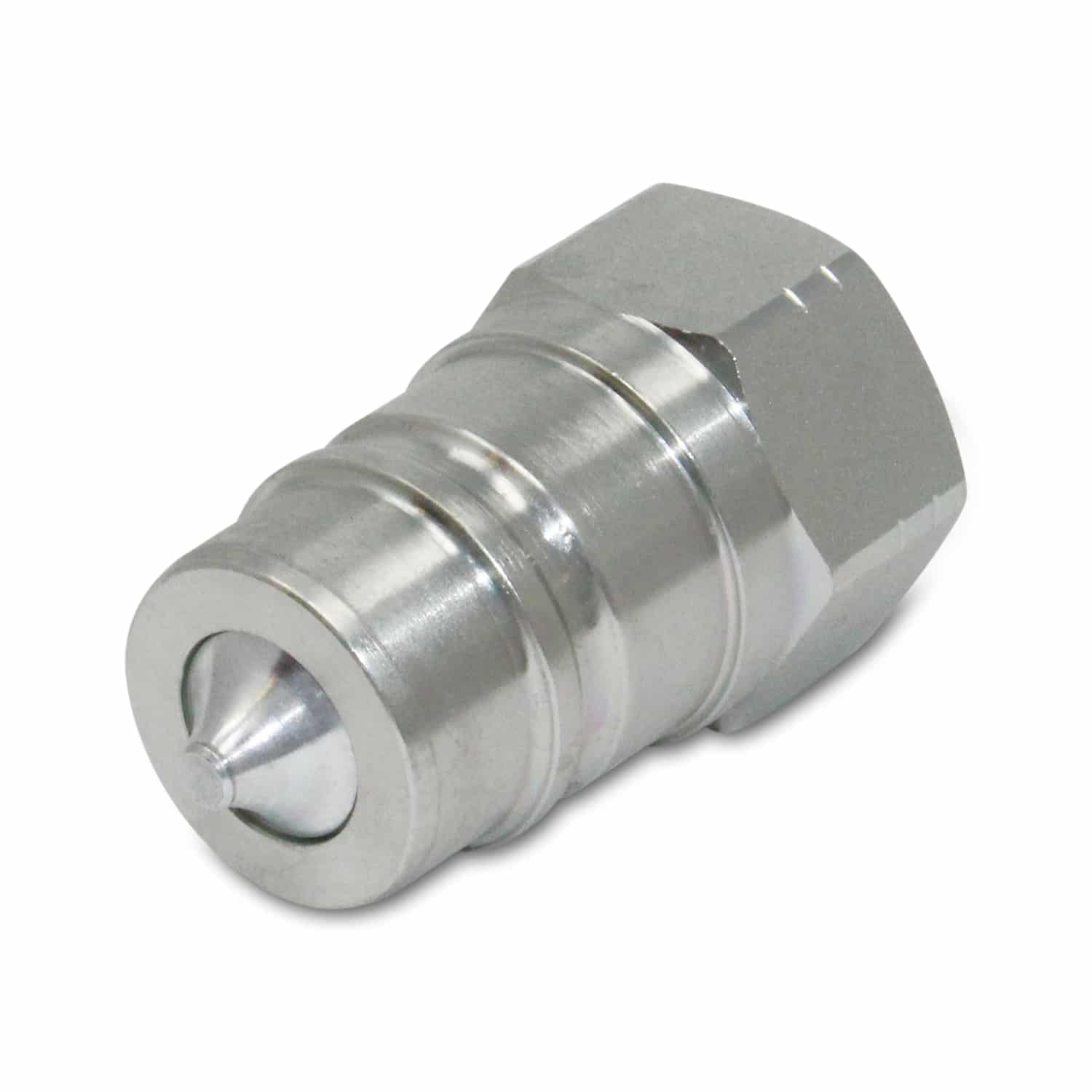 Acoplador hidráulico rápido macho 3/4", rosca 3/4" NPT