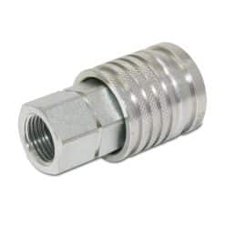 1/2” Female Ag Hydraulic Quick Connect Push-Pull Coupler, 1/2” NPT Thread
