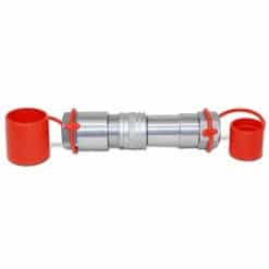 Flat Face Connect Under Pressure Hydraulic Quick Connect Coupler Set, 1/2″ NPT Thread