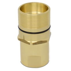 Wet-Line Wing Nut Hydraulic Quick Disconnect male Coupler