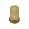 Acoplador macho hidráulico de desconexión rápida de latón ISO 7241-B de 3/8″ NPT