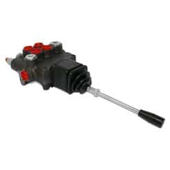 Hydraulic Directional Control Valve for Tractor Loader w/ Joystick, 2 Spool, 21 GPM