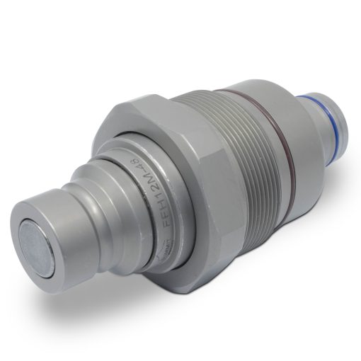 Recambio directo de Summit Hydraulics para el acoplador rápido hidráulico macho de cara plana Bobcat® 7246799 para minicargadoras - Imagen 3