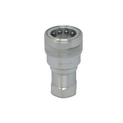 1" NPT ISO 7241-B Quick Disconnect Hydraulic Female Coupler