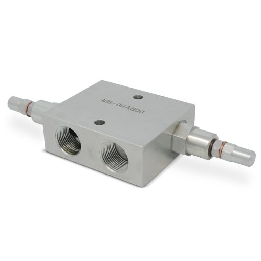 Dual Crossover Hydraulic Relief Cushion Valve, 3/4” NPT Ports, 30 GPM