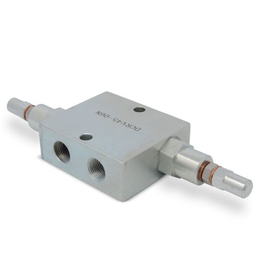 Válvula hidráulica de alivio de doble cruce, conexiones NPT de 3/8