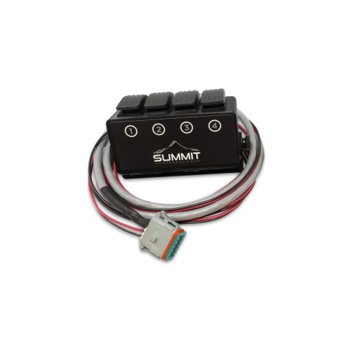 Four button control valve switchbox