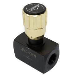 Hydraulic Flow Control Needle Valve, 1/2" NPT Ports