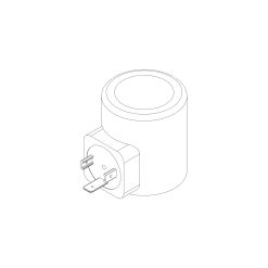 Front view of MFZ10-37YC CAD Diagram