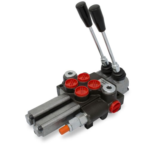 Monoblock Hydraulic Directional Control Valve, 2 Spool w/ Dual Float Detent, 11 GPM - Image 3