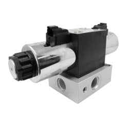 Válvula y colector Deutsch D100W-1A de 25 GPM