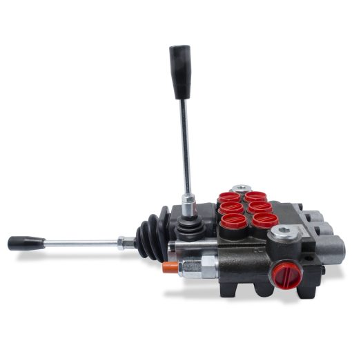 Válvula de control direccional monobloque, 3 carretes, mando de joystick, 11 GPM - Imagen 2