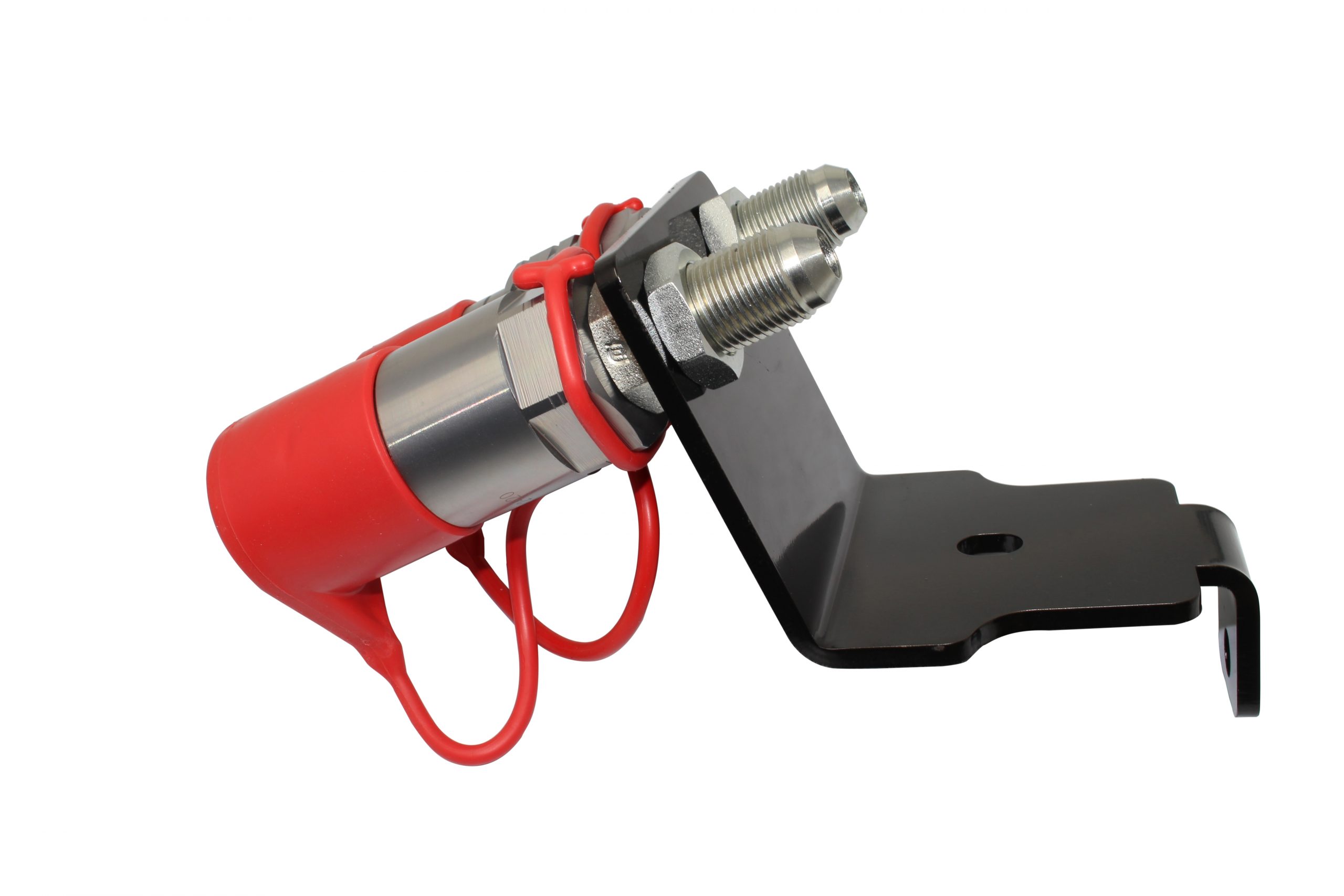 Crossbeam Through-Hole Quick Coupler Mounting Bracket, 1/2" Body Flat Face & AG Quick Couplers