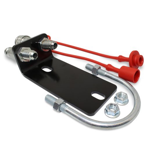 Crossbeam U-Bolt Quick Coupler Mounting Bracket, 1/4" Body AG & ISO 7241-B Quick Couplers - Image 2