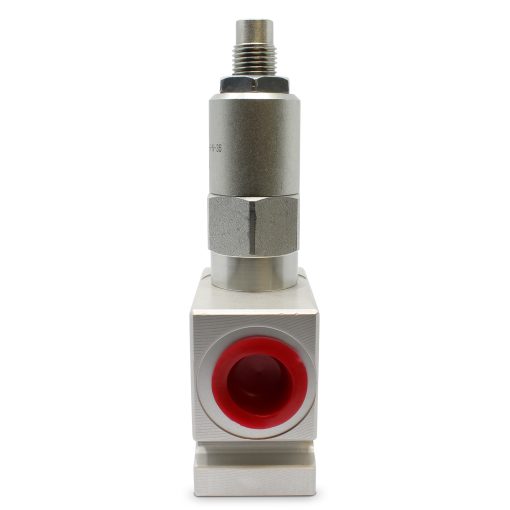 Adjustable Pressure Relief Valve; Direct Acting; 20 GPM; 3000 PSI; #8 SAE (3/4 – 16 ORB)