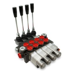 Side view of P402-4K16 Manual Monoblock Valve