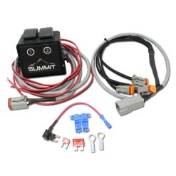 SW-2RM Switch Box, Deutsch wiring harness, and fuse