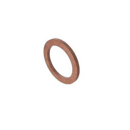 CAD image of 3500-06 Copper Washer