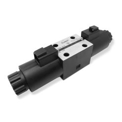 Product photo of Summit Hydraulics angled D03W Solenoid Control Valve