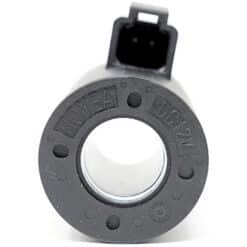 Product photo of D03W12V solenoid coil on its side