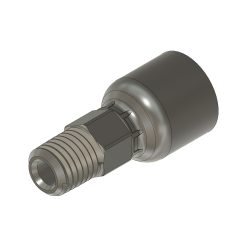 CAD drawing of 04-04MP crimp fitting