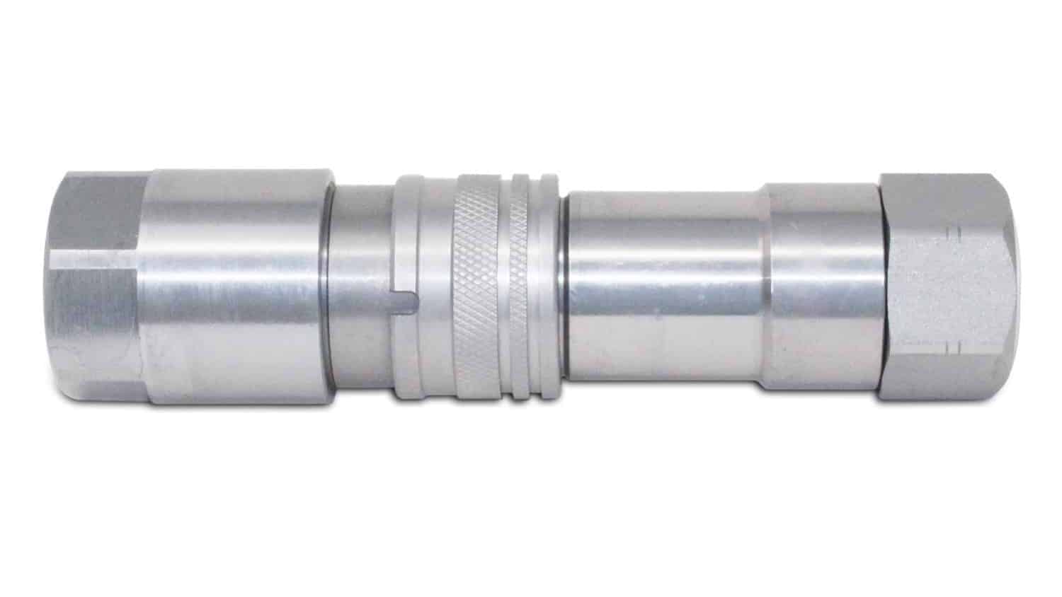 Flat Face Connect Under Pressure Hydraulic Quick Connect Coupler Set, 1/2″ NPT Thread