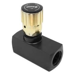 Product photo of Hydraulic In-Line Adjustable Variable Flow Control Valve w/ Free Reverse Flow, 1